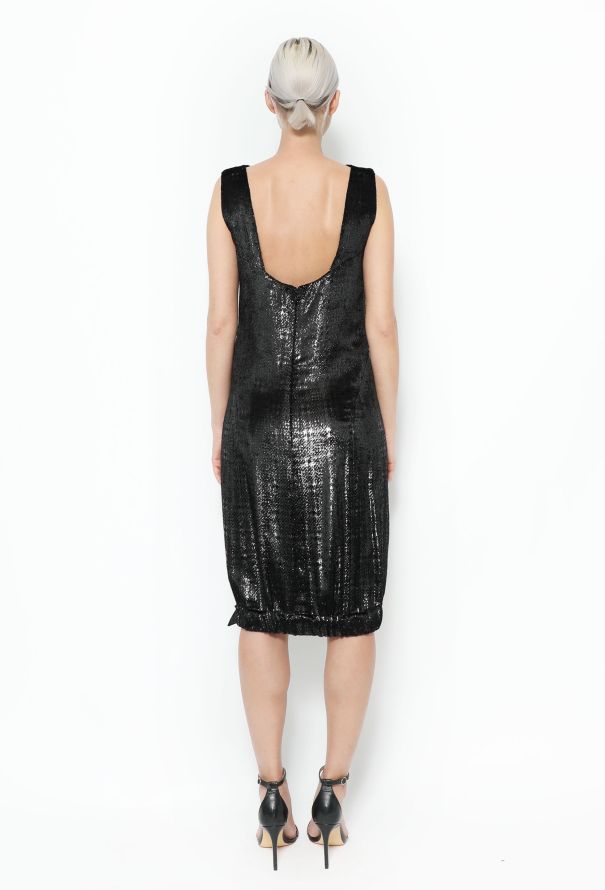 Chanel 2004 Iridescent Open-Back Dress - 3
