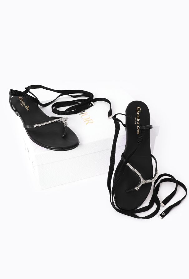 Dior Pre-Fall 2023 Sunset Wrap Sandals - 5