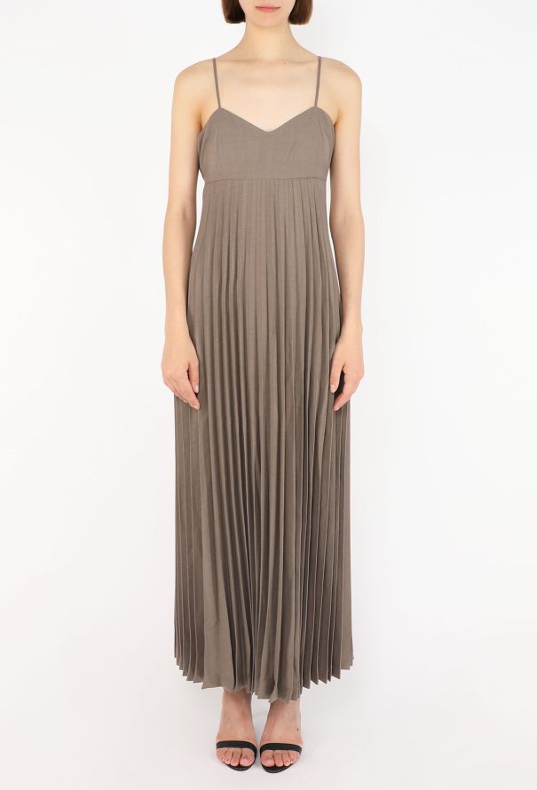 Morgane Le Fay Pleated Maxi Dress & Blazer, 1990s - 5
