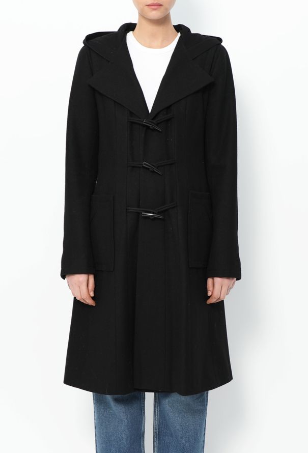 Chanel 2006 Hooded 'CC' Toggle Coat - 3