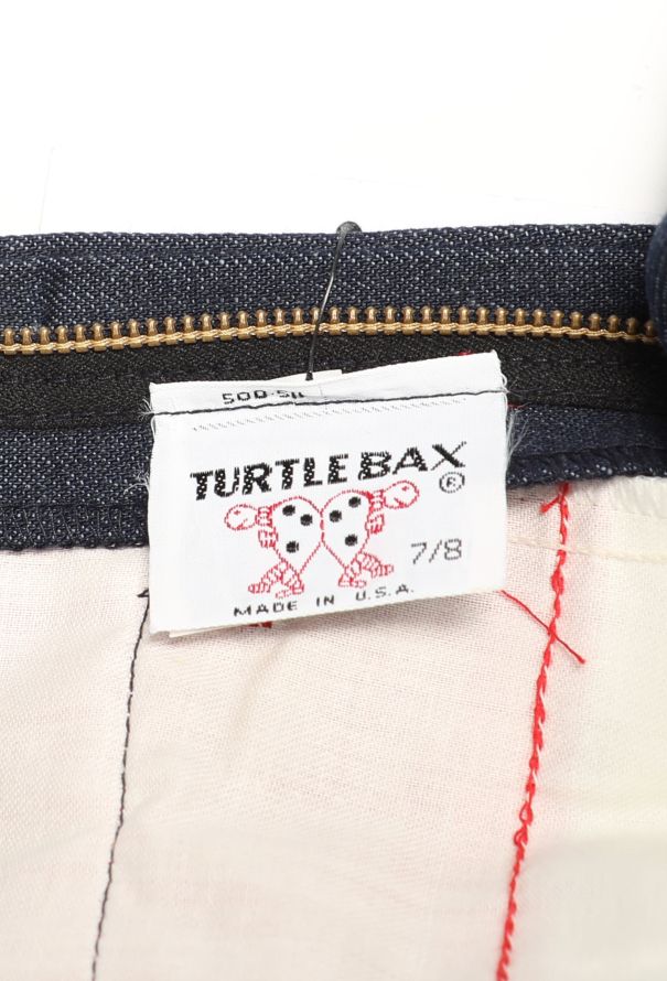 '70s Charmeuse Trim Jeans - 4