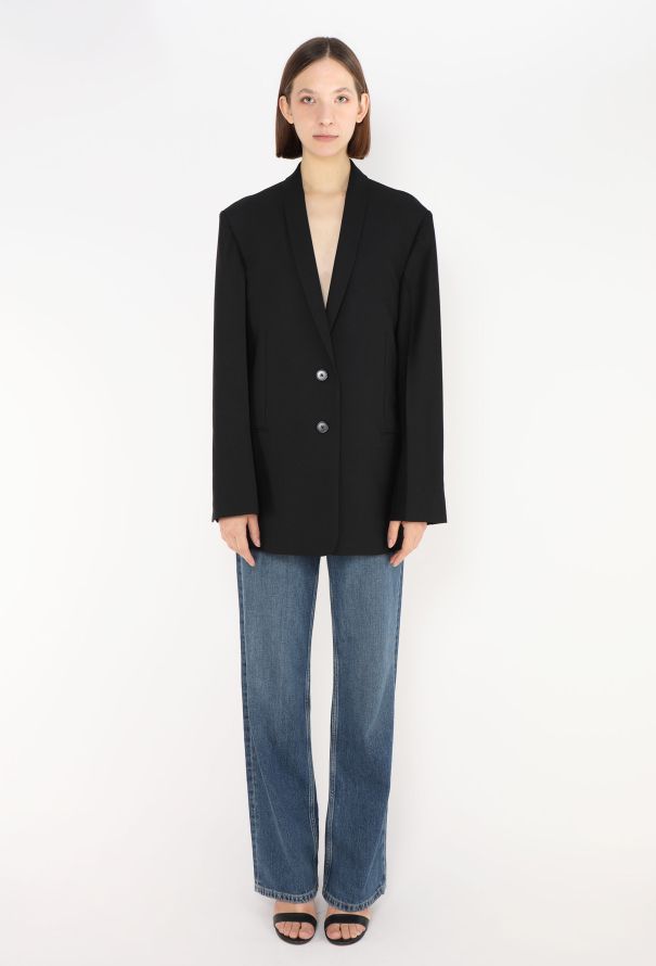 The Row Pre-Fall 2023 Cowal Cut-out Blazer - 5
