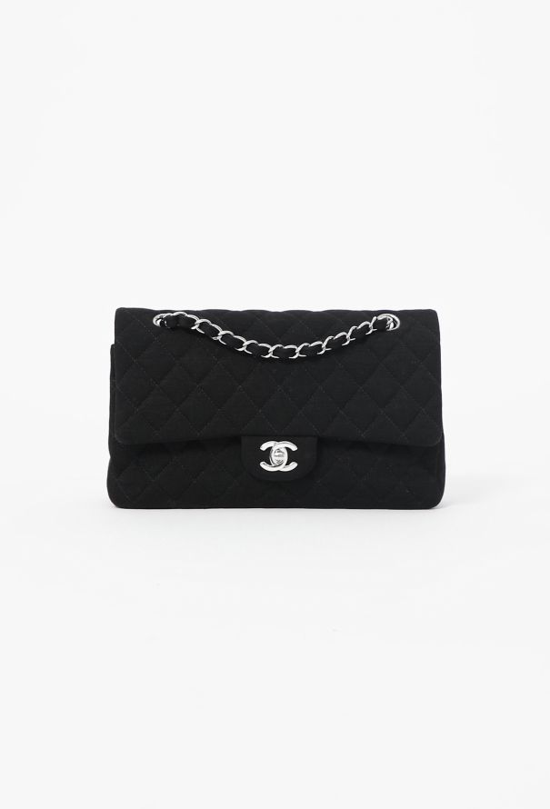 Chanel Jersey Medium Timeless Bag - 1