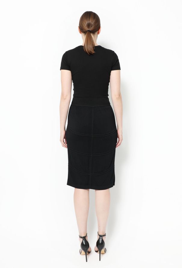 Alaïa '80s Tiered Seam Skirt - 3