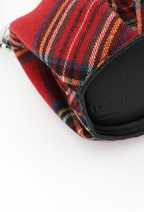 Loewe Tartan Mini Elephant Bag - 7