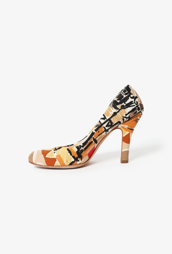 Prada S/S 2004 Paintbrush Pumps - 5
