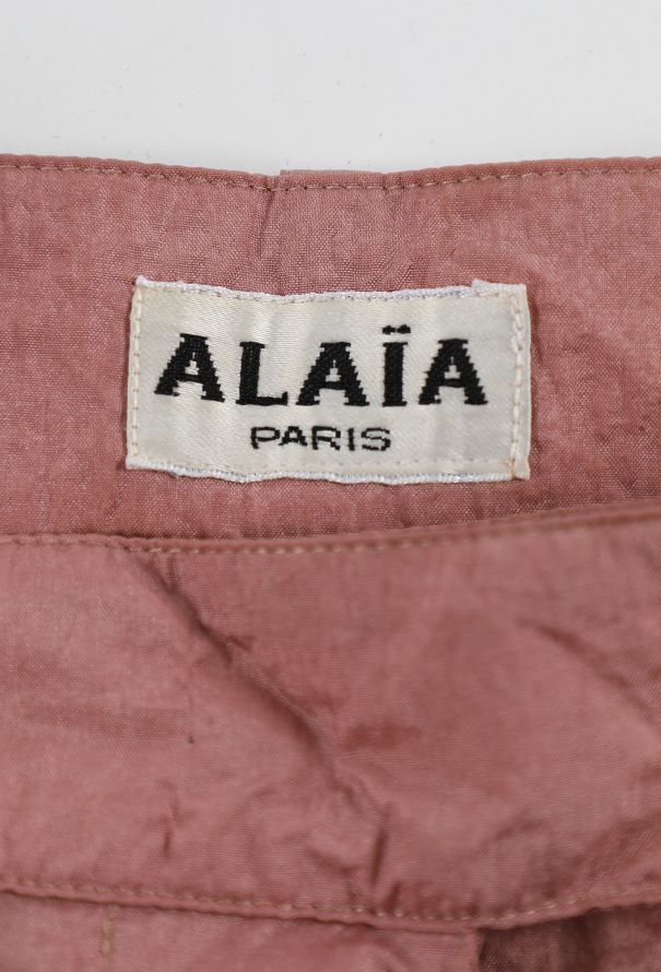 Alaïa Pleated Mini Shorts, 1988 - 6