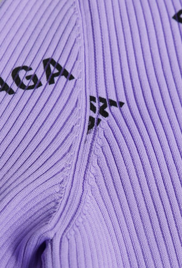 Balenciaga Resort 2019 Logo Ribbed Knit Sweater - 8