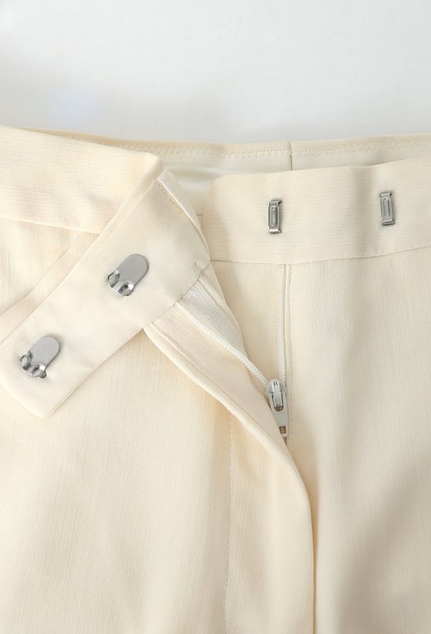 Maison Margiela Cream Tuxedo Trousers - 9