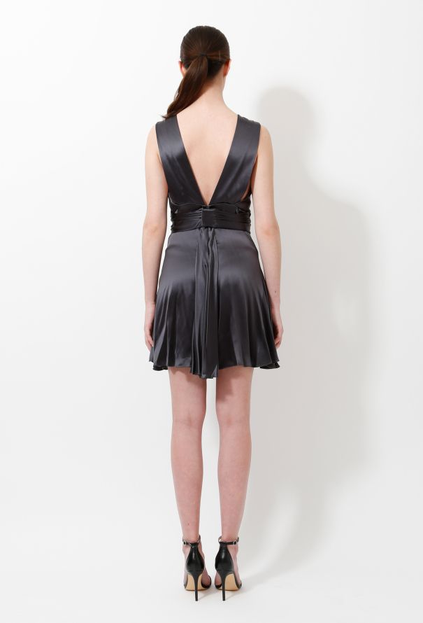 Balenciaga 2004 Satin Evening Dress - 4