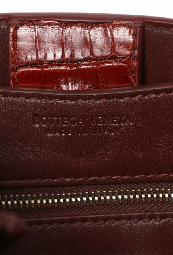 Bottega Veneta Mini Alligator & Raffia Andiamo Bag, 2026 - 15