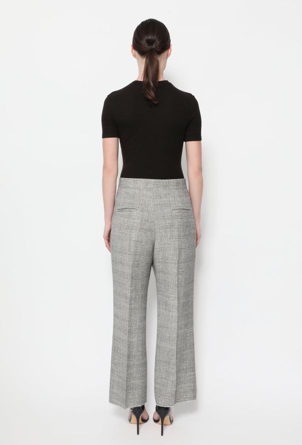 Céline Woven Wide-Leg Trousers - 3