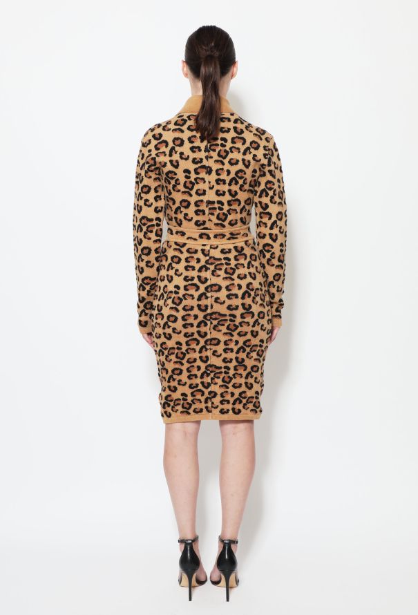 Alaïa Leopard Knit Skirt – Fall 1991 Runway Collection - 3