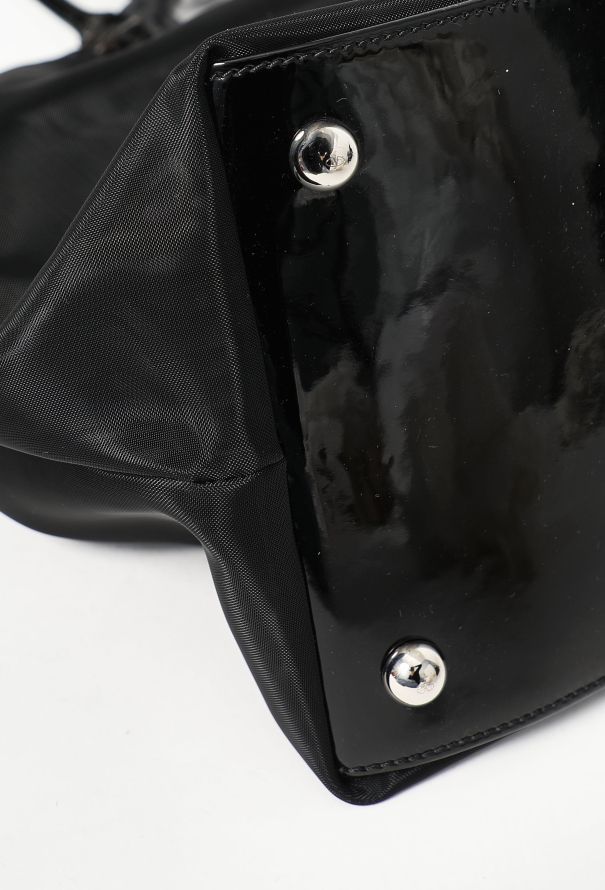 Valentino Black Mesh Floral Tote Bag - 9