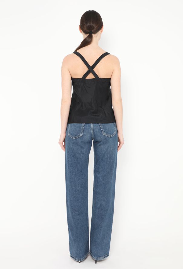 Balenciaga 2002 Silk Halter Top - 3