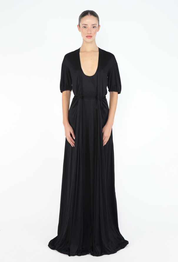 Saint Laurent COLLECTOR '70s Draped Jersey Gown - 1