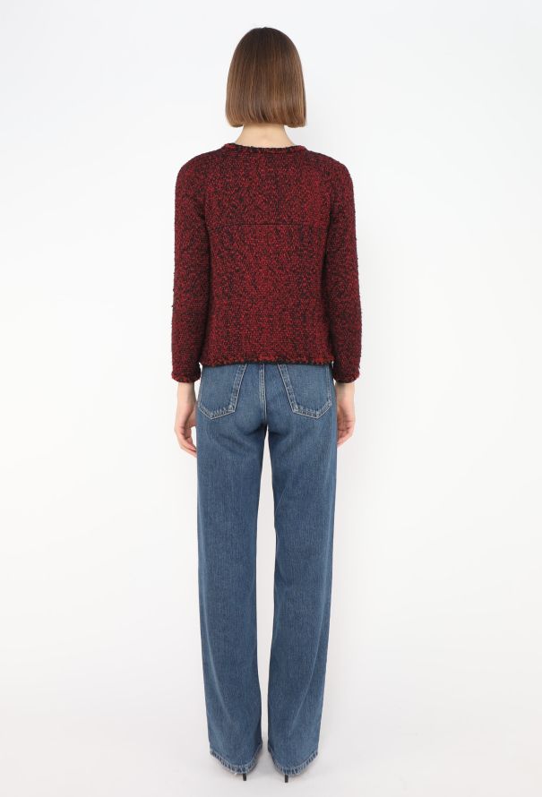 Chanel Braided Trim Tweed Jacket - 6