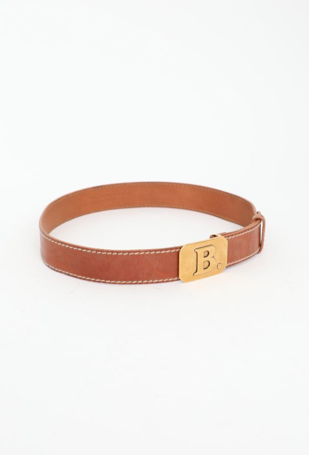 Balenciaga S/S 2008 Embossed Leather Belt - 3