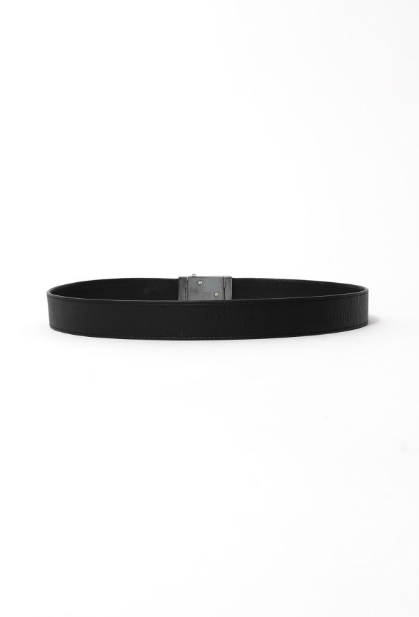 Chanel S/S 1996 'CC' Buckle Leather Belt - 4