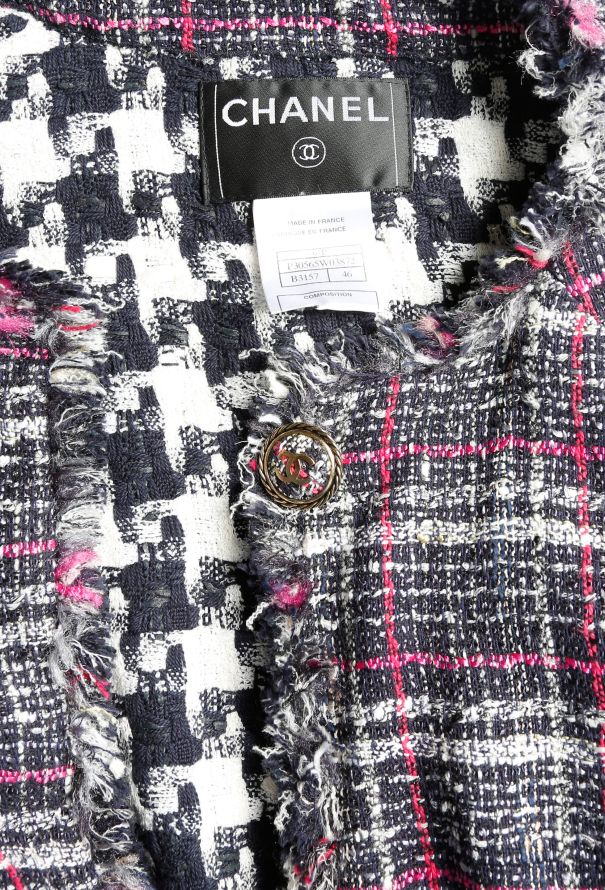 Chanel 2007 Tweed Frayed Trim Jacket - 7