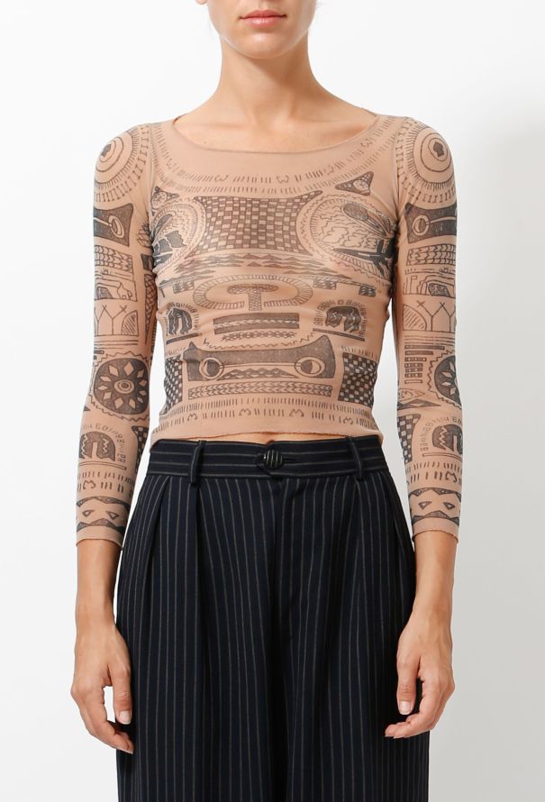 Maison Margiela Collector S/S 1994 Tattoo Top - 1