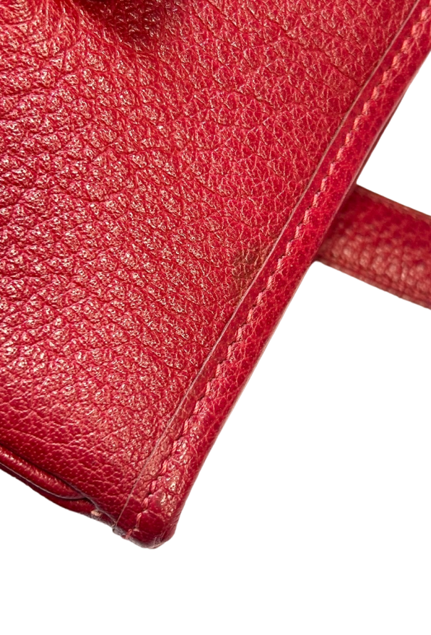 Hermès Red Buffalo Galop Tote Bag - 11