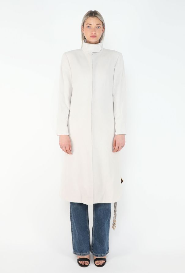 Chloé Iconic F/W 2000 Belted Fringe Coat - 5