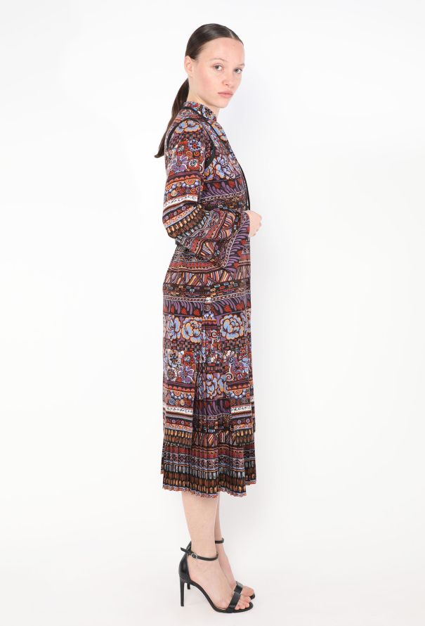 '70s Printed 3-Piece Skirt Ensemble - 6