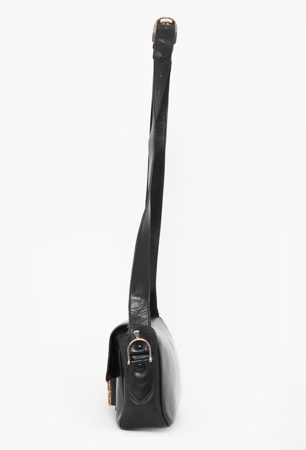 Céline '70s Black Box Shoulder Bag - 5