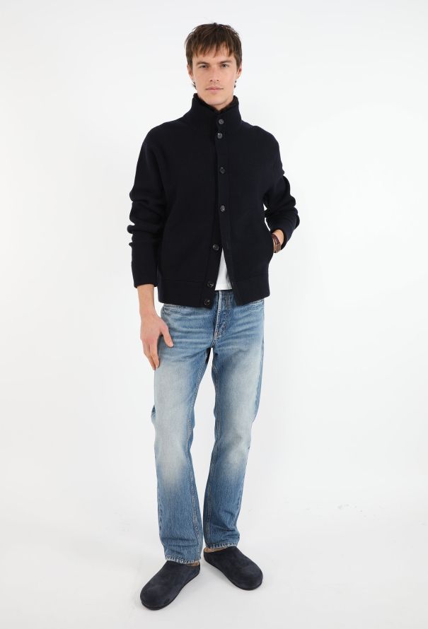 Loro Piana Cashmere Castarino Fur Cardigan - 3