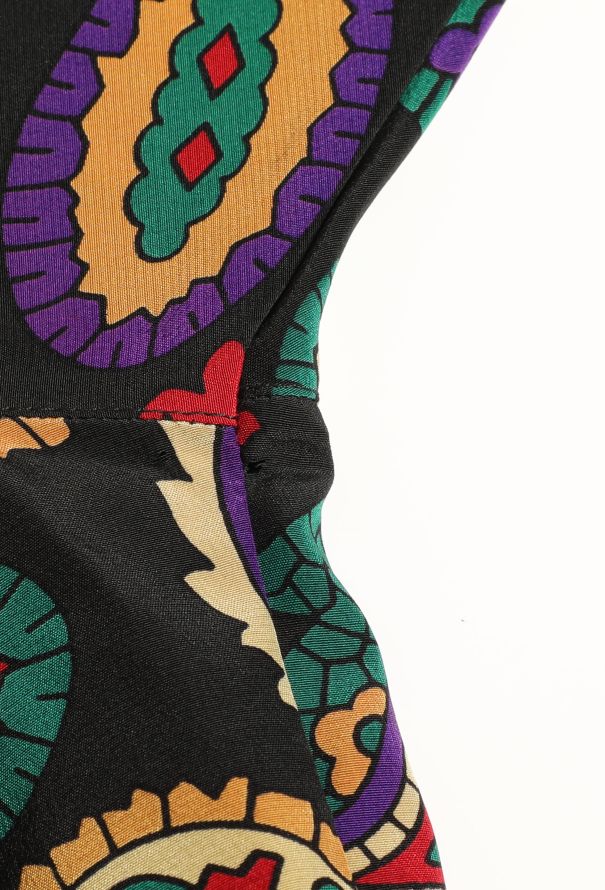 Valentino Vintage Paisley Printed Blouse - 8