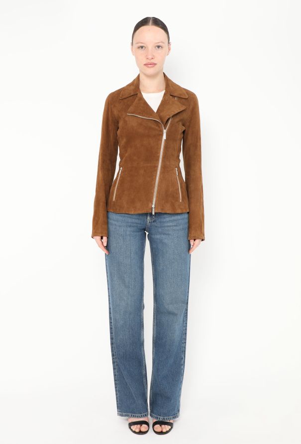 The Row Paylee Suede Jacket - 4