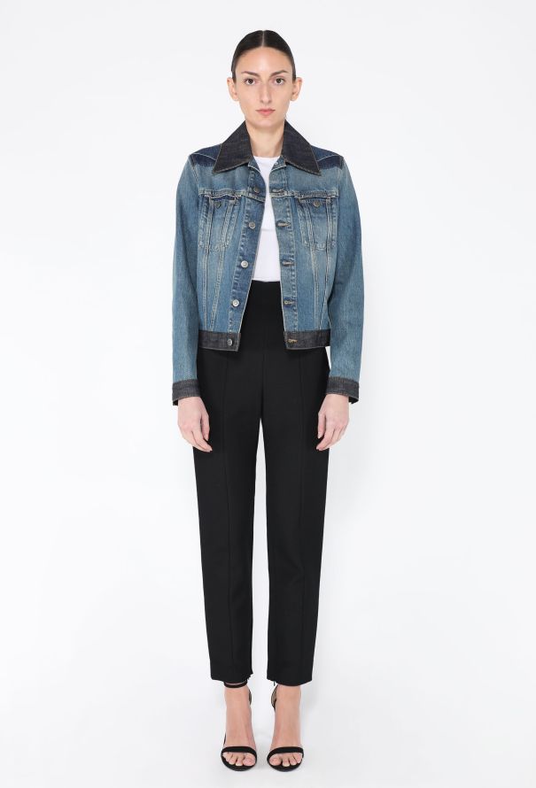 Maison Margiela 2022 Color Block Denim Jacket - 5