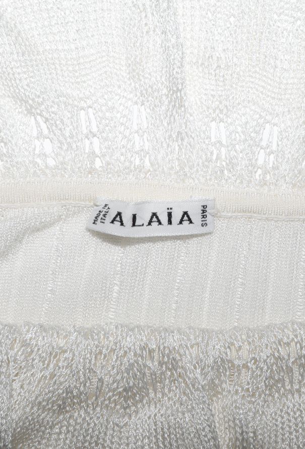 Alaïa Ribbed Crochet Top, S/S 1992 - 6