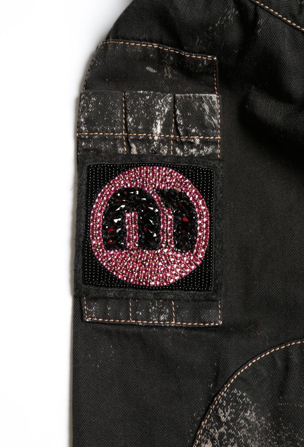 Miu Miu Washed Épaulette Denim Jacket - 7