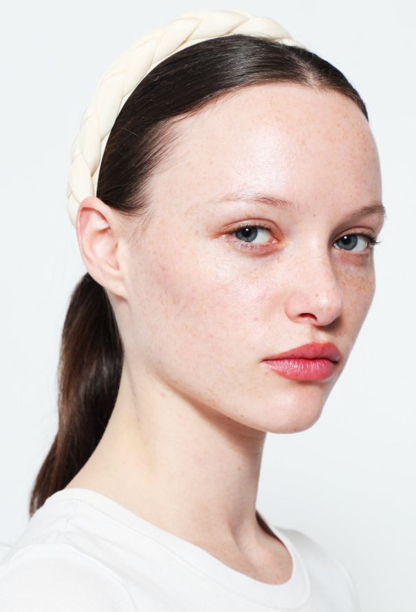 Alexandre de Paris Braided Silk Headband - 1