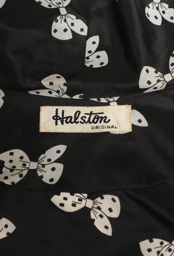 Halston COLLECTOR 1969 Bow Print Ensemble - 9