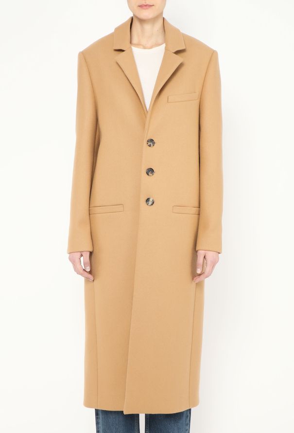 Courrèges 2022 Classic Tailored Wool Coat - 3