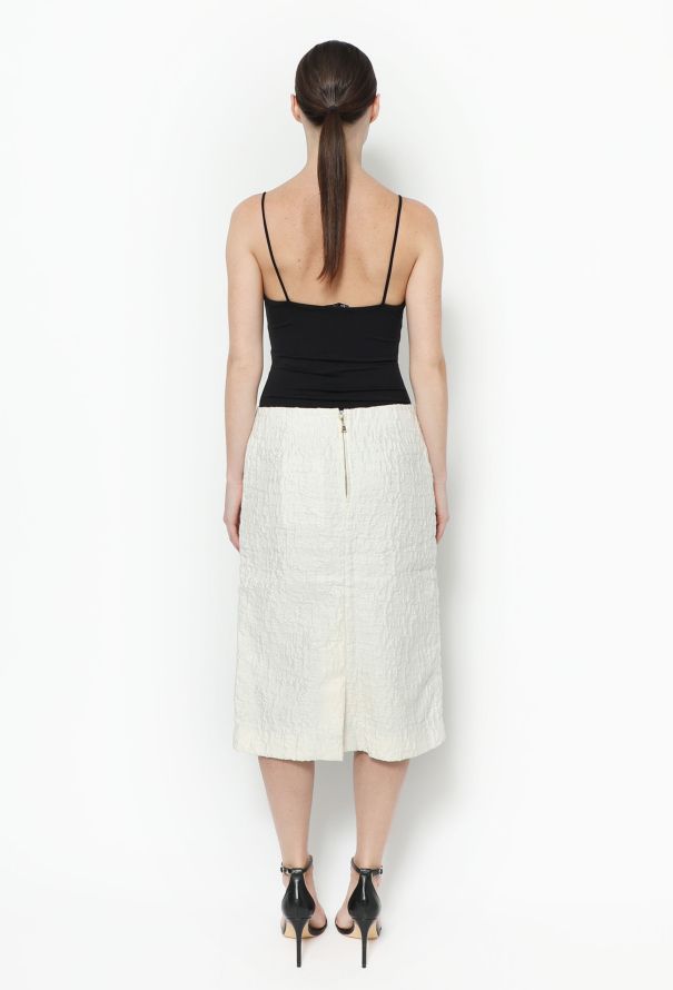 Louis Vuitton Textured Cotton Skirt - 3