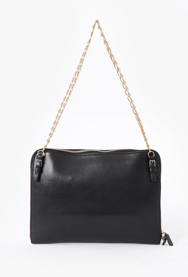 Céline Black Zip Around Shoulder Bag - 3