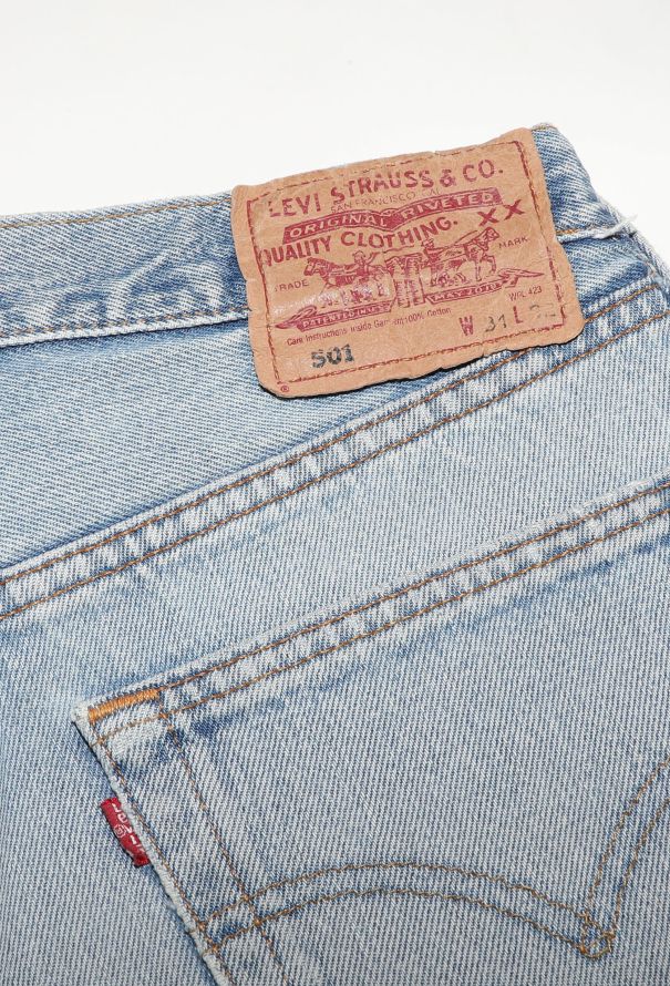Levi's Early 2000s 501 Frayed Shorts - 5