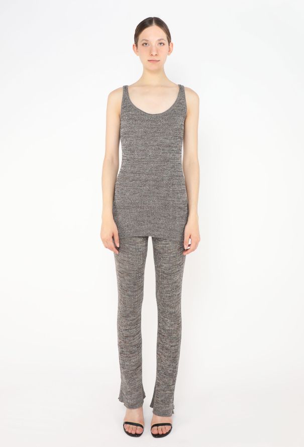 Prada S/S 2008 Ribbed Knit Ensemble - 1