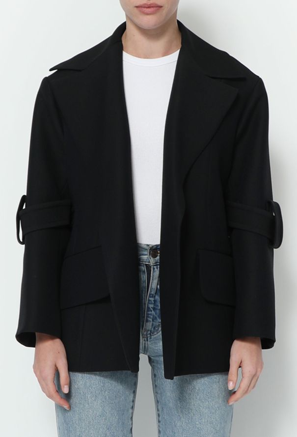Céline Resort 2015 Cinched Crêpe Jacket - 1