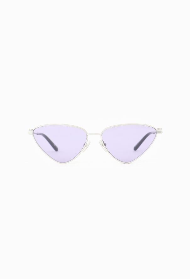 Balenciaga 2020 Triangle Cat-Eye Sunglasses - 1