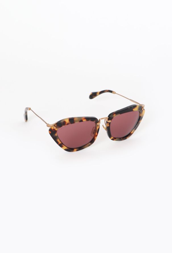 Miu Miu Tortoiseshell Cat-Eye Sunglasses - 2