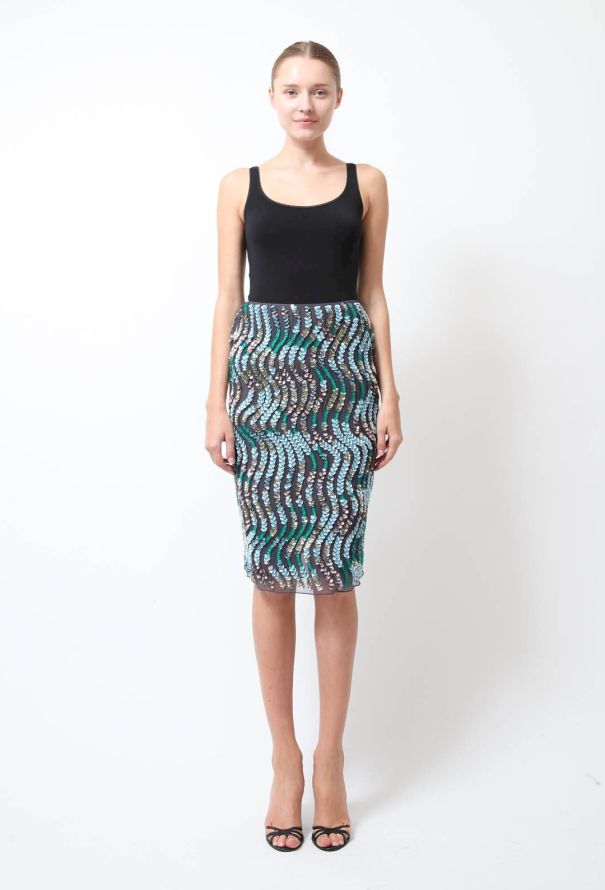 Peter Pilotto F/W 2013 Embellished Skirt - 1