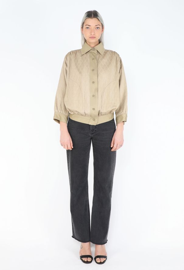 Saint Laurent Rare 1975 Quilted Bomber Jacket - 3