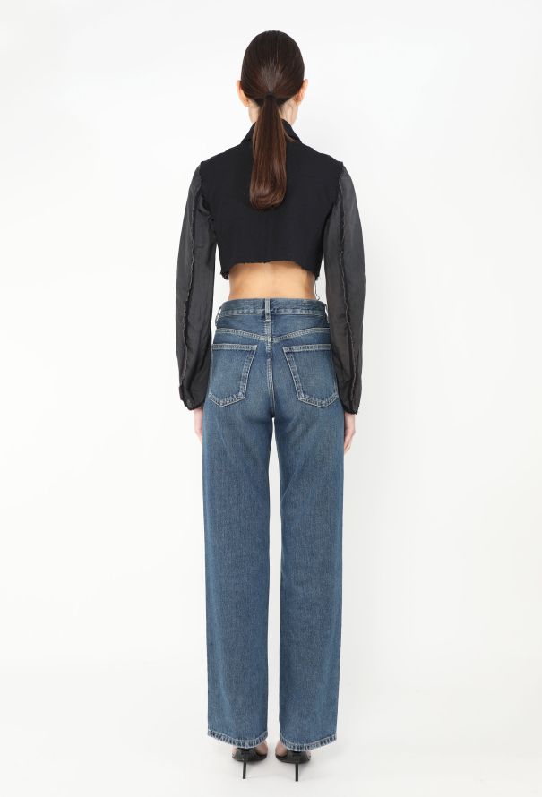 Comme des Garçons Re-Edition 2002 Distressed Cropped Jacket - 5