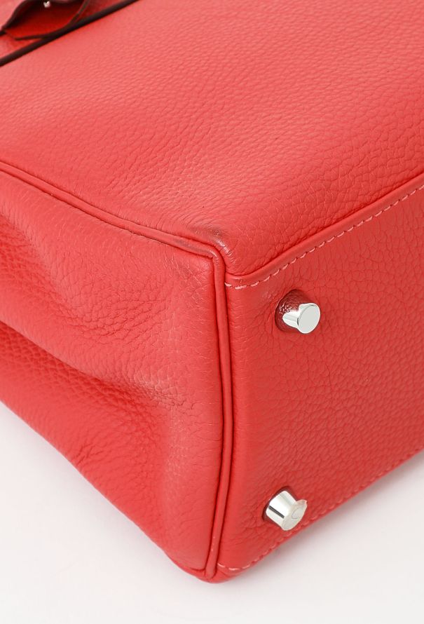 Hermès Rose Jaipur Togo Kelly Retourné 28 - 10
