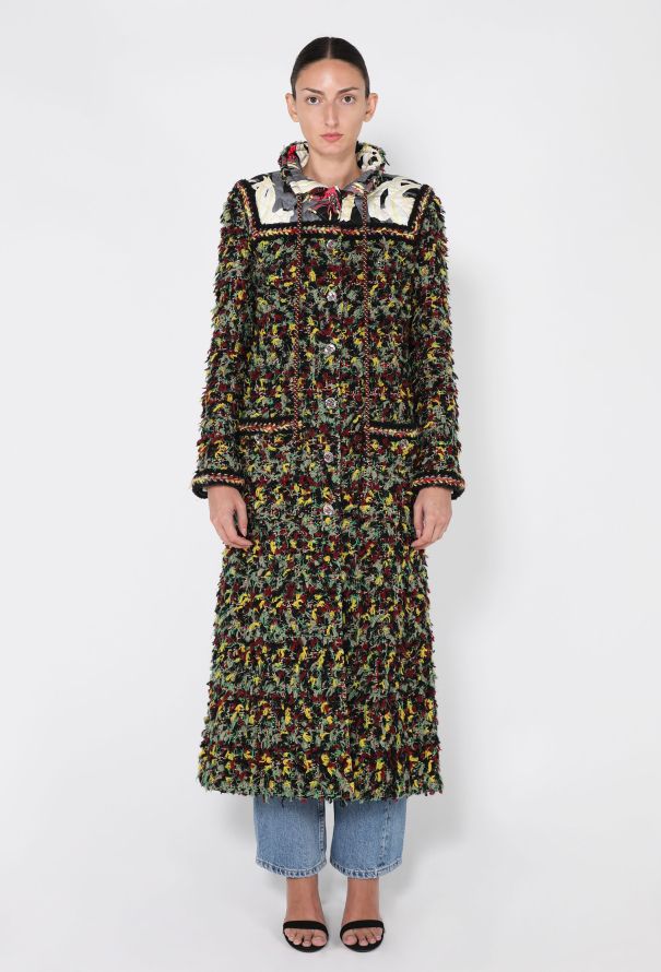 Chanel Demi-Couture Tweed Coat, Pre-Fall 2023 - 1